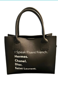 Mini Fluent In French Bag