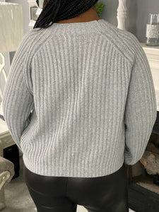 Gray Chill Sweater