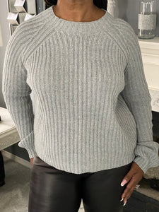 Gray Chill Sweater